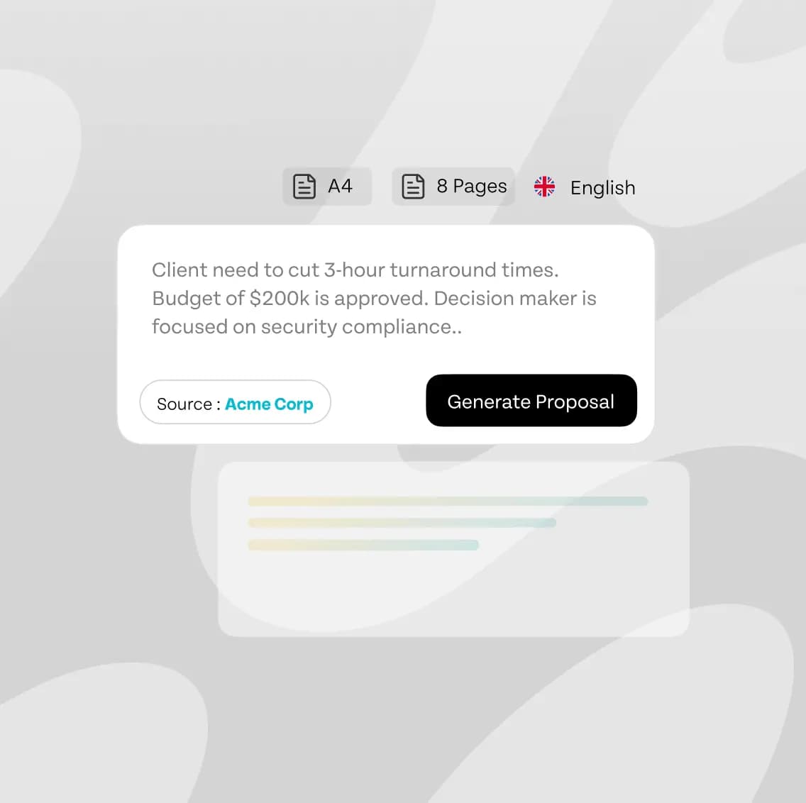 Automated Proposal Generation